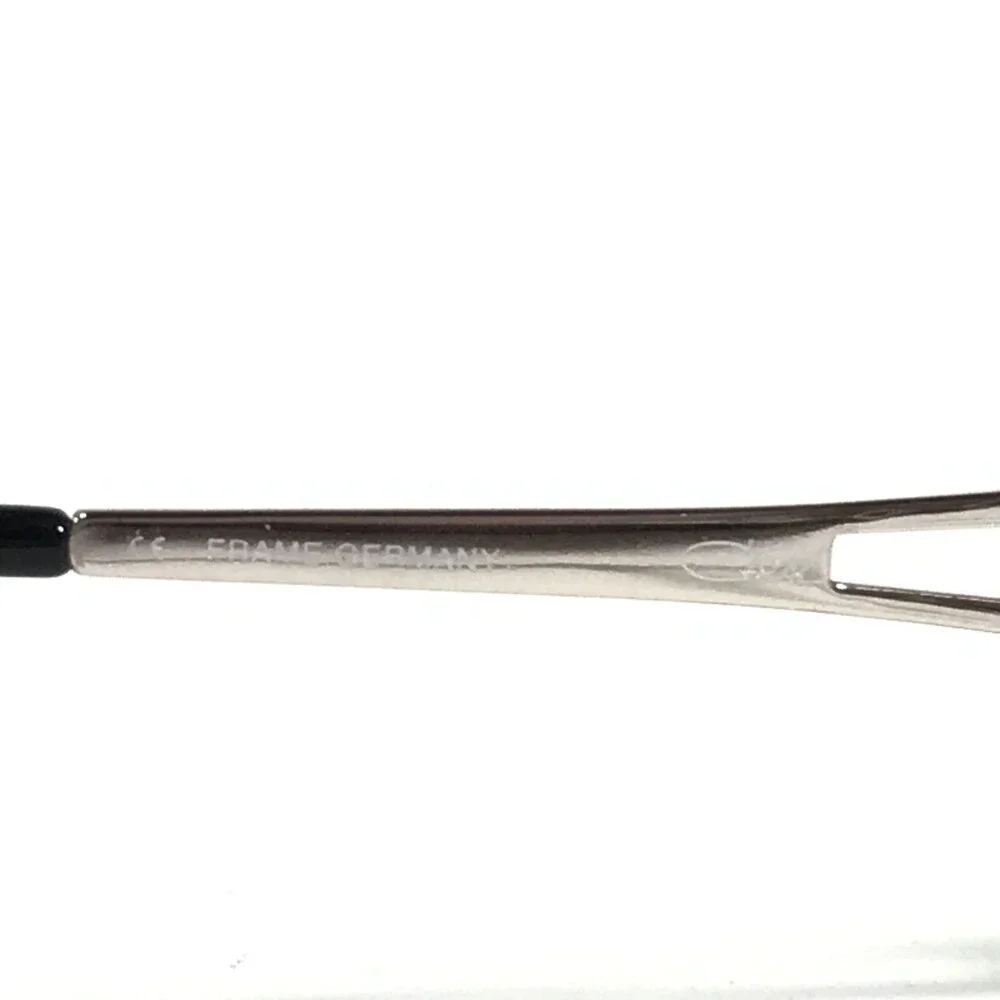 Cazal Eyeglasses Frames MOD.433 COL.152 Black Red Semi Rim Polygon 52-16-130